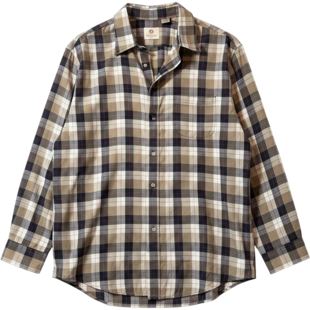 VIYELLA | Men's XL Plaid Flannel Shirt Cotton Wool Blend Preppy Ivy League $165